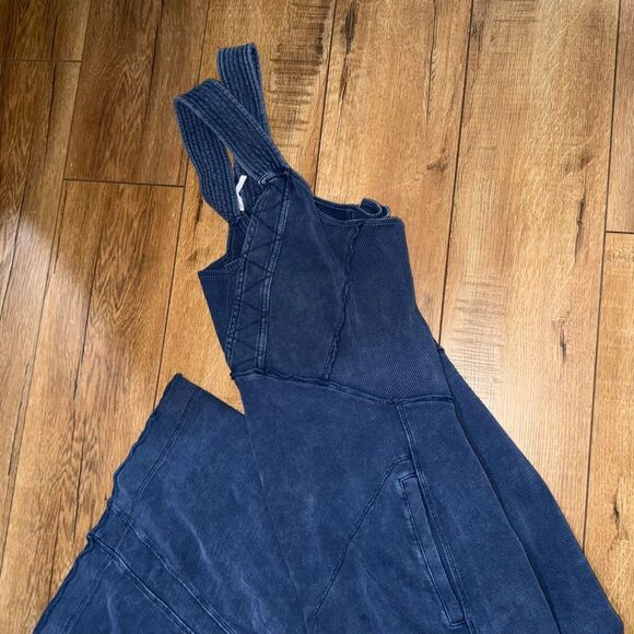 Daily Practice by Anthropologie The Palmra Sleeveless Jumpsuit Blue Size XL - Picture 15 of 16